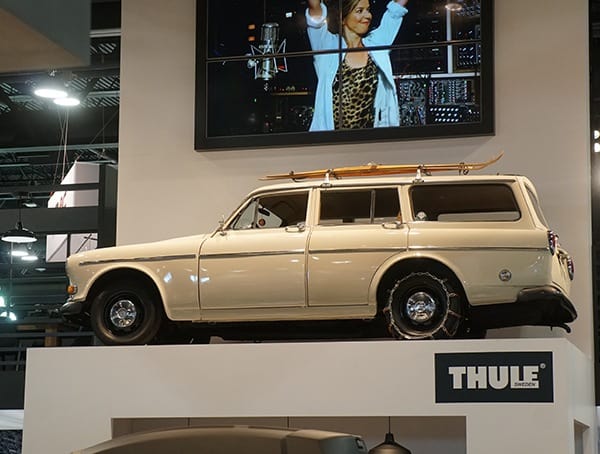 Outdoor Retailer Summer Market 2018 Thule Vintage Car Display