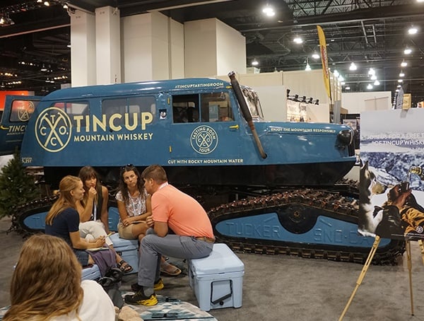 Outdoor Retailer Summer Market 2018 Tincup Display
