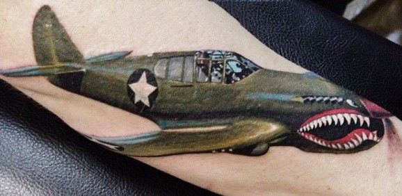 Outer Forearm Us Air Force Tattoos For Gentlemen