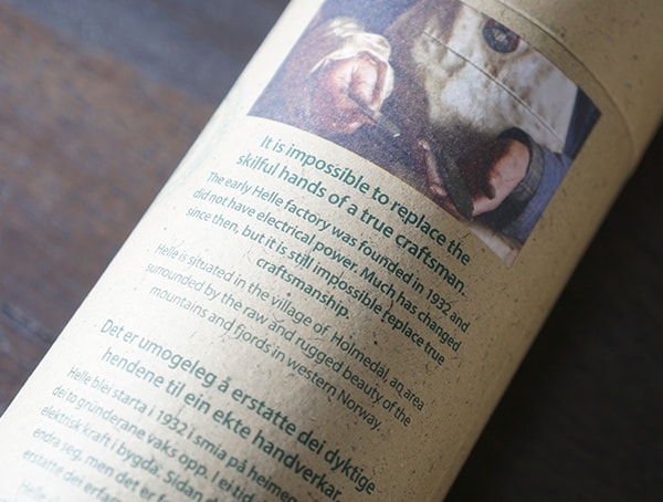 Outer Tube Package Helle Arv And Utvaer Knife Box