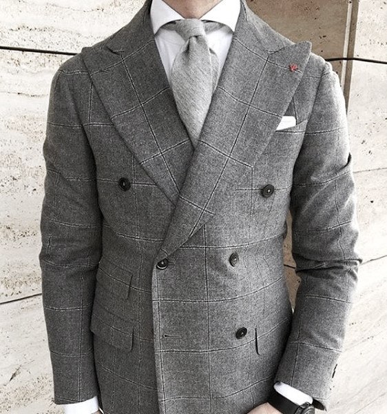 Outfits For Guys Grey Suit Styles