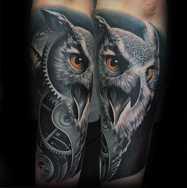 Owl Greatest Male Tattoos