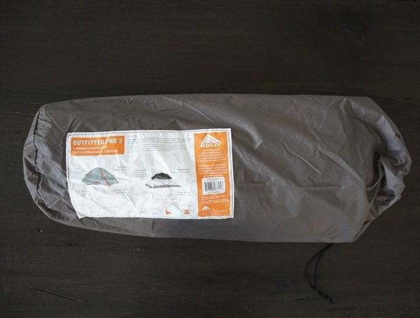 Packed In Bag Kelty Outfitter Pro 3 Tent