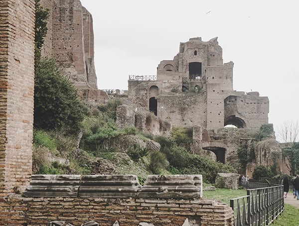 Palantine Hill Roman Forum