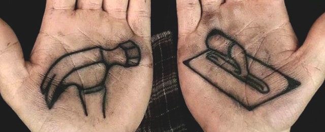 Palm Tattoo Designs For Men