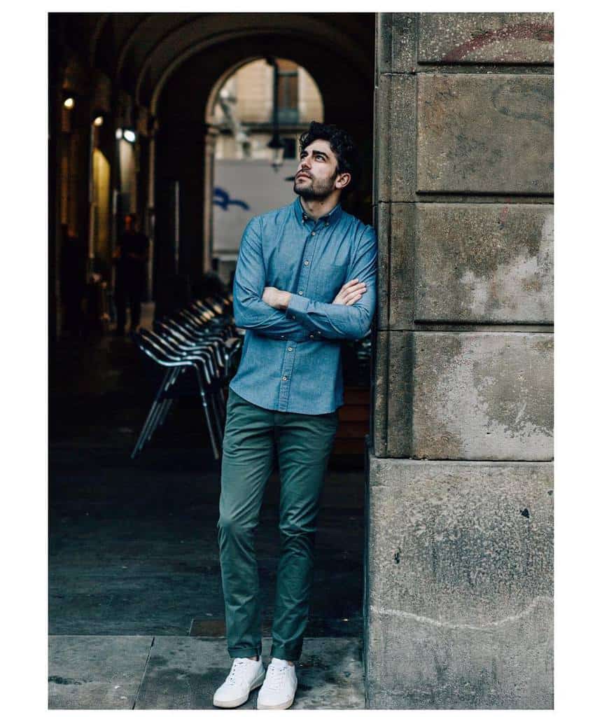 Panamist Green Pants Outfit