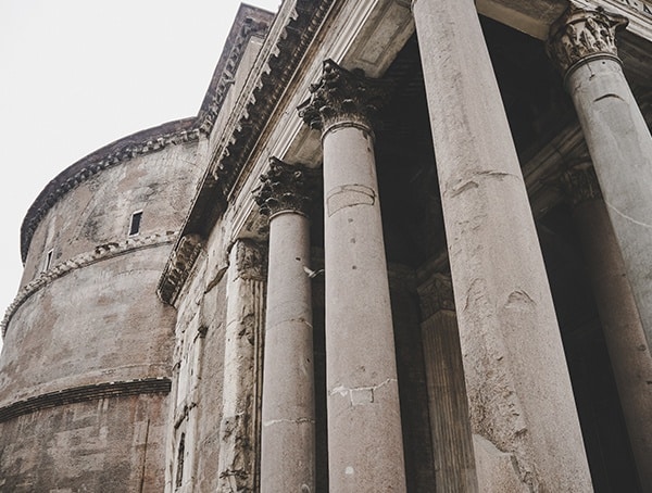 Pantheon Front Entrance