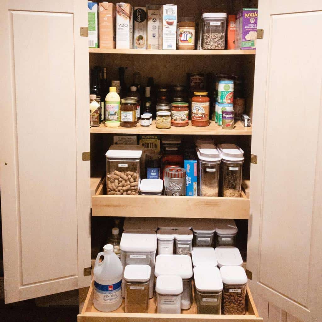 smart pantry kitchen organization system pull out drawers