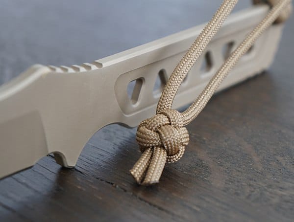 Paracord Knot Ball Lanyard Spartan Blades Formido Fixed Blade Knife