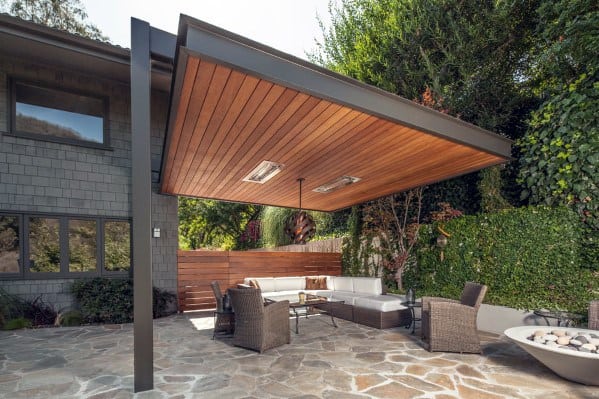patio roof cool backyard ideas