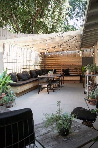 Patio String Light Design Ideas