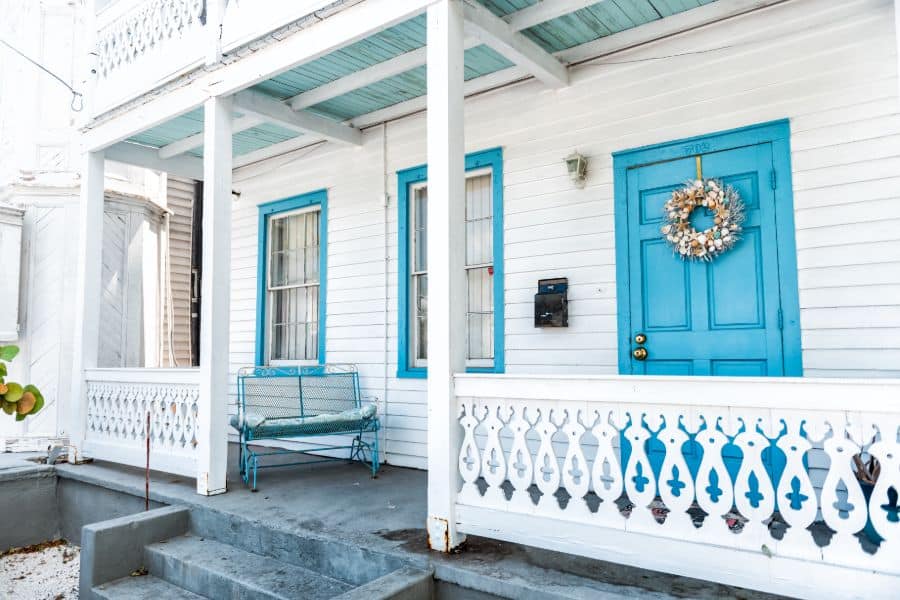patterned porch railing patio 