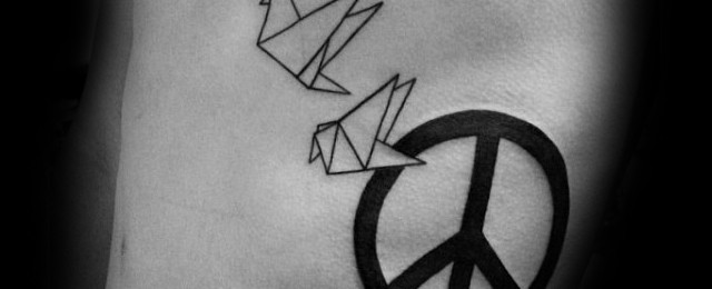 Peace Sign Tattoos For Men