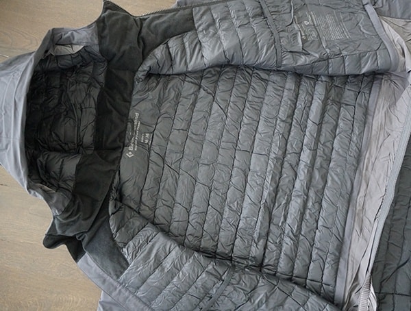 Pertex Microlight Dwr Finished Lining Black Diamond Mission Down Ski Parka For Men