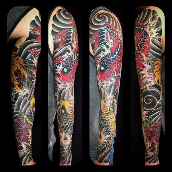 Phenomenal Japanese Sleeve Tattoo Males