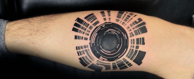 Photography Camera Tattoo Designs For Men