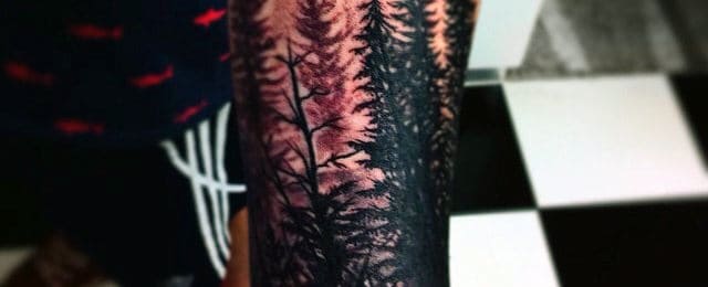Pine Tree Tattoo Ideas For Men