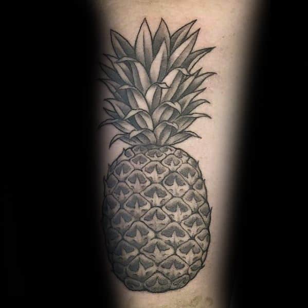 Pineapple Tattoo Ideas For Males On Arm