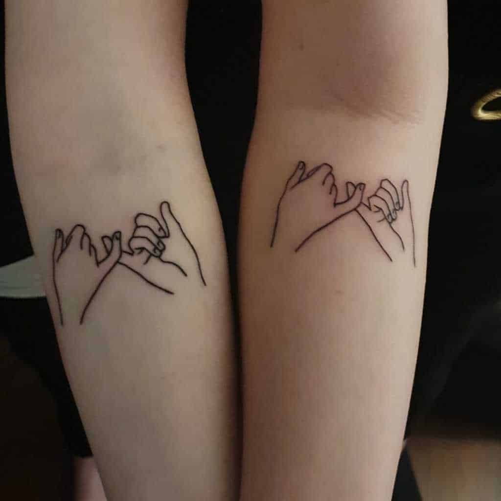 Pinky Promise Friendship Tattoo