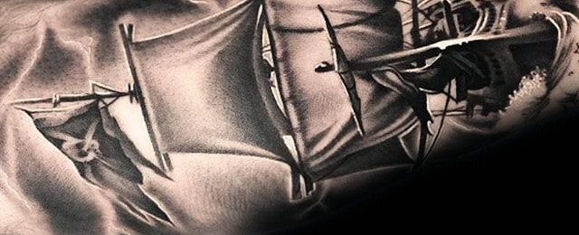 Pirate Flag Tattoo Designs For Men