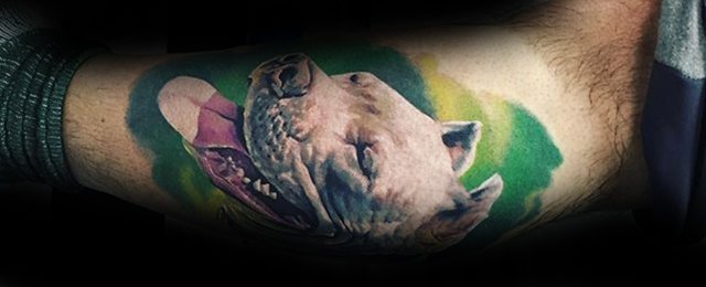 Pitbull Tattoo Designs For Men