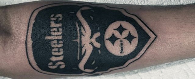 Pittsburgh Steelers Tattoo Designs For Men