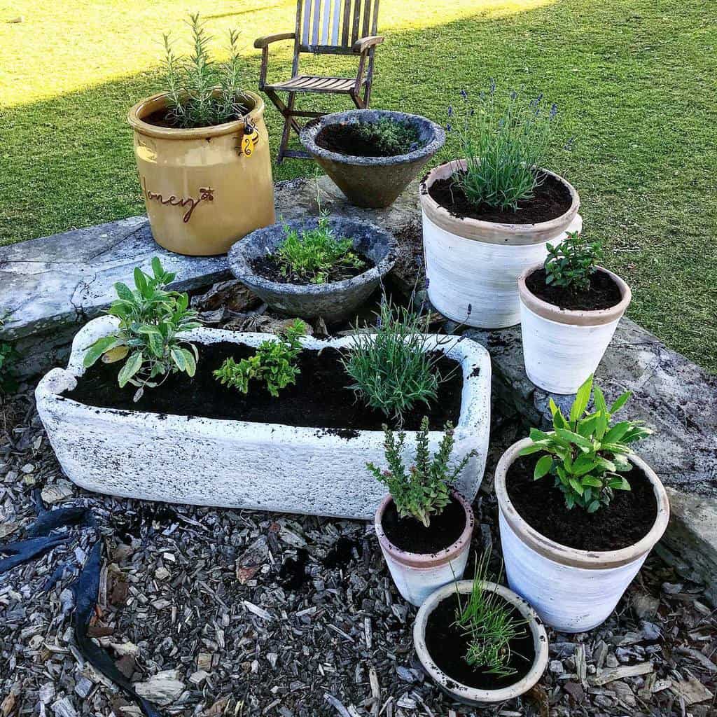 planter ideas herb garden