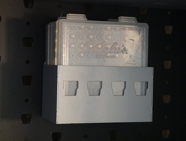 Plastic Ammo Boxes Gun Cabinet Hanger