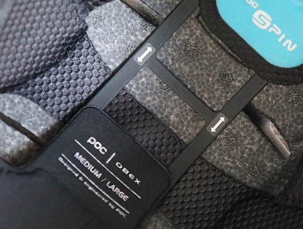 Poc Obex Spin Adjustment Interior Of Helmet