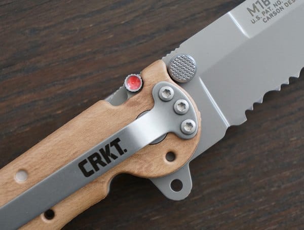 Pocket Clip With Bead Blast Finish Columbia River Knife And Tool M16 13zm