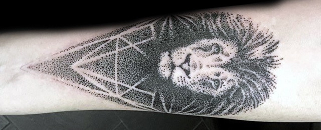 Pointillism Tattoo Designs For Men