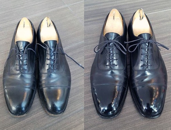 Polished Mens Leather Dress Shoes