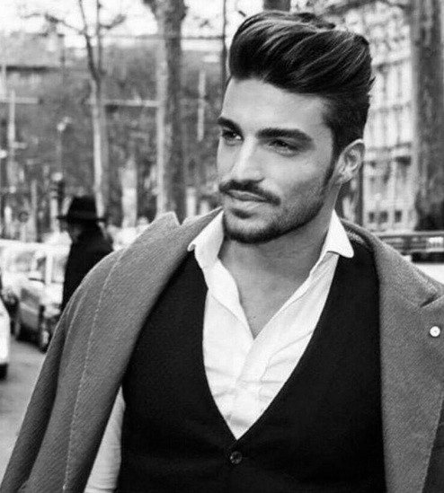 Pompadour Hair For Gentlemen