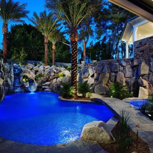 poolside lighting solution