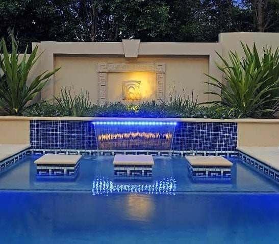 water feature lighting