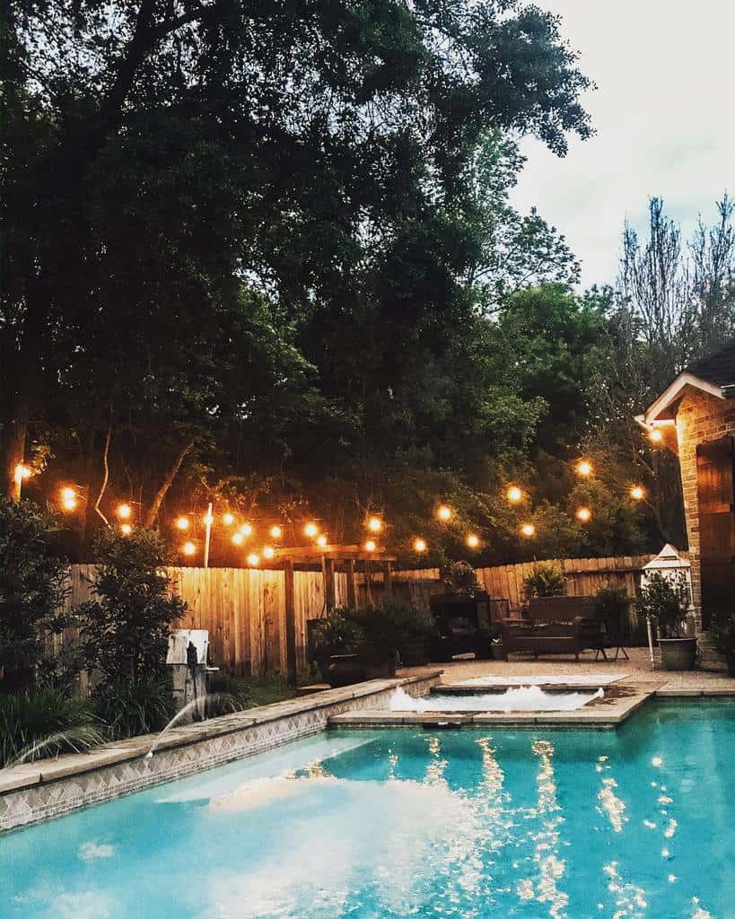 pool patio lighting ideas
