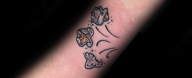Popcorn Tattoos For Men