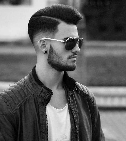 Popular Hard Part Mens Hair
