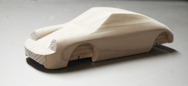Porsche 911 Pinewood Derby Car For Father Son Activities