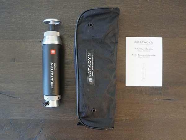 Portable Water Filter Katadyn Pocket