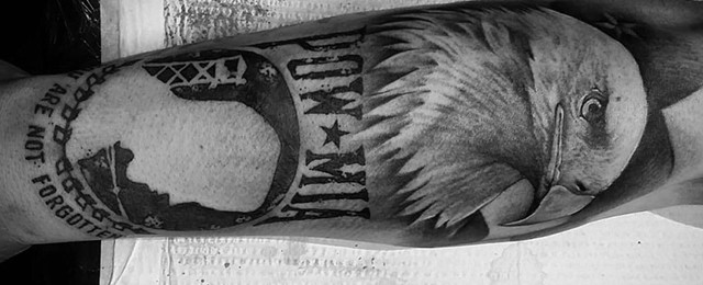 Pow Mia Tattoo Designs For Men