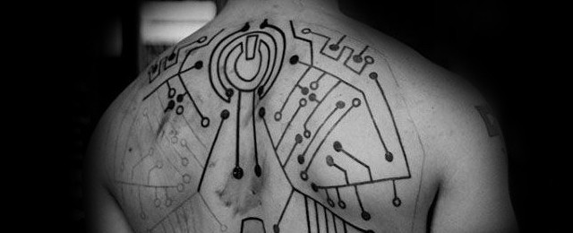 Power Symbol Tattoo Designs For Men