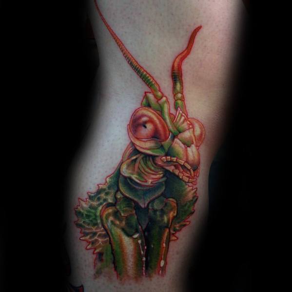 Praying Mantis Guys Tattoo Ideas