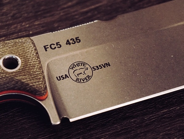 Premium American Knives White River Knife And Tool Firecraft Fc5 435