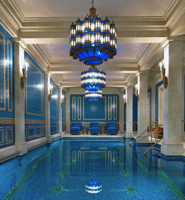 Private Home Swimming Pool Indoor Traditional Design