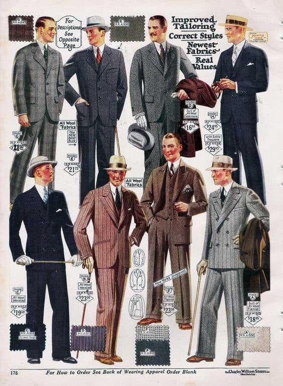 Professional Business Attire Suits From The 1950s Fashion Trends For Men