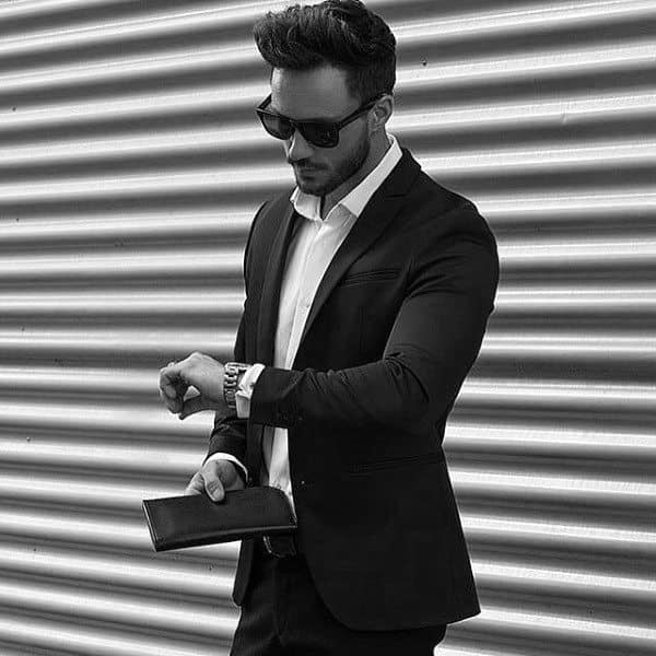 Professional Business Medium Long Hair Styles For Men