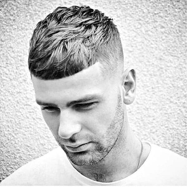 Professional Short Wavy Hairstyle For Men