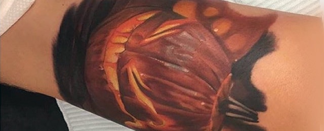 Pumpkin Tattoos For Men