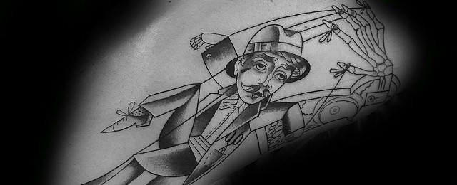 Puppet Tattoo Designs For Men